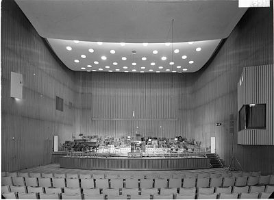 Großer Sendesaal Süddeutscher Rundfunk Villa Berg